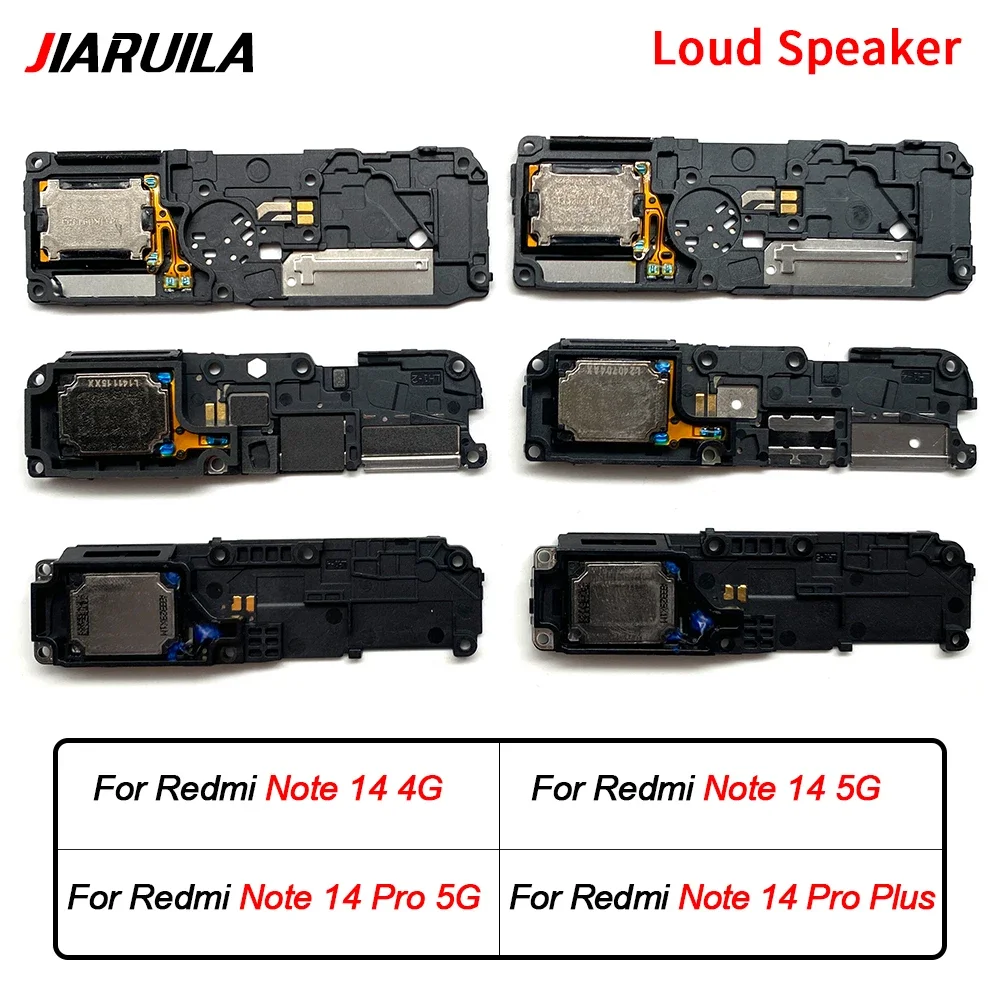 

New Loudspeaker For Xiaomi Redmi Note 14 4G Pro Plus 5G Loud Speaker Buzzer Ringer Sound Module Spare Parts