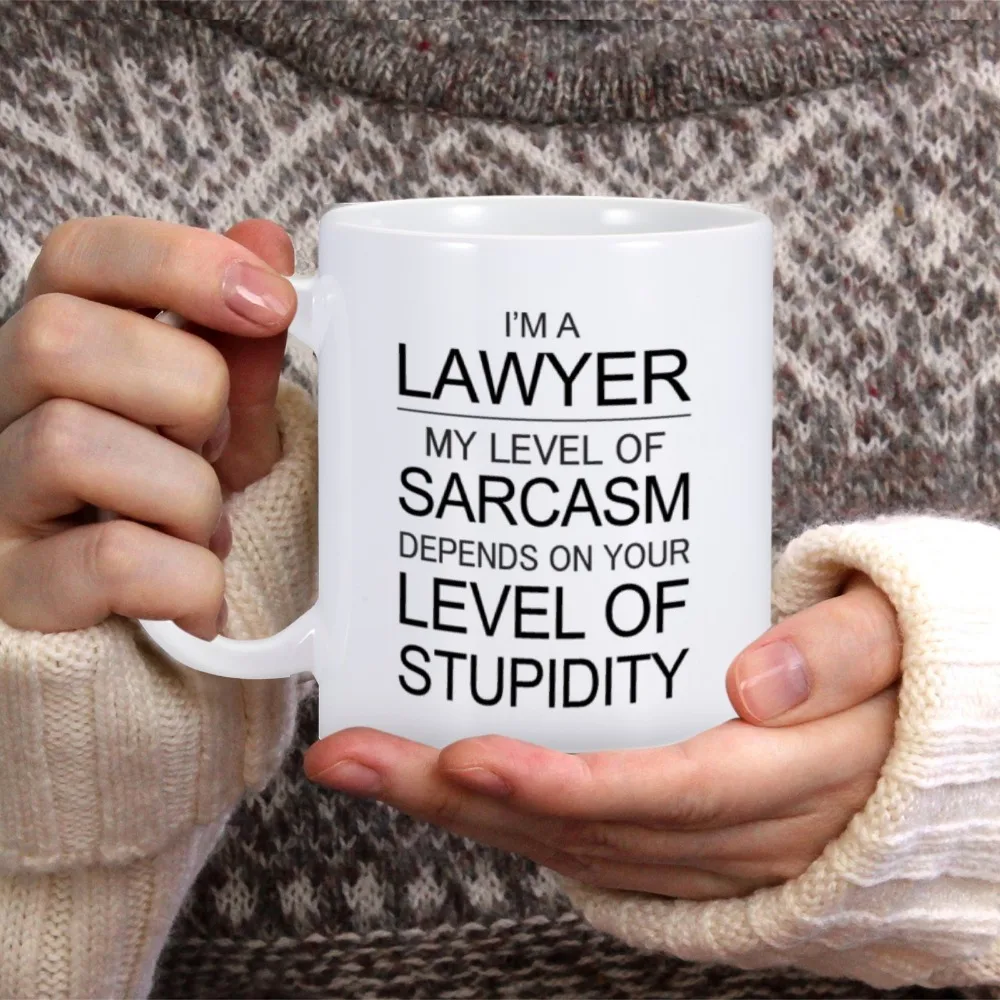 Funny Lawyer Coffee Mug I\'m A Lawyer Sarcasm Novelty Tea Cup Best Future New Attorney Mugs Unique Graduation Gifts for Lawyers