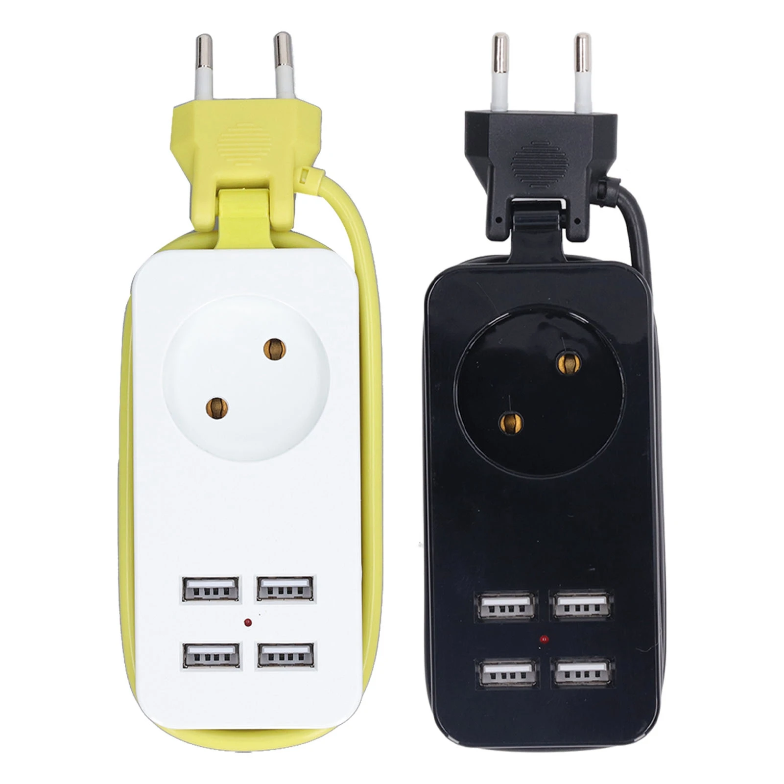 1Pc 1200W 10A USB Power Strip Fireproof Adapter with 4 USB Port for Smartphones Tablet