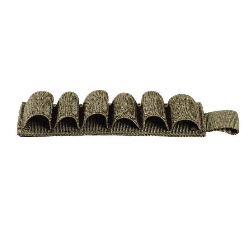 Bullet Bags Stickers Nylon 6-Shell Tactical Outdoor Hook & Loop Backed Carrier Card MOLLE Simple Bag Black image 6