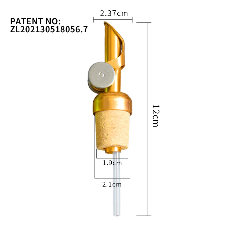 Patent Item FREE SHIPPING 10pcs/lot  high quality delicacy Gold  wine dispenser liquid Wine pourer / oliver oil pourer cork