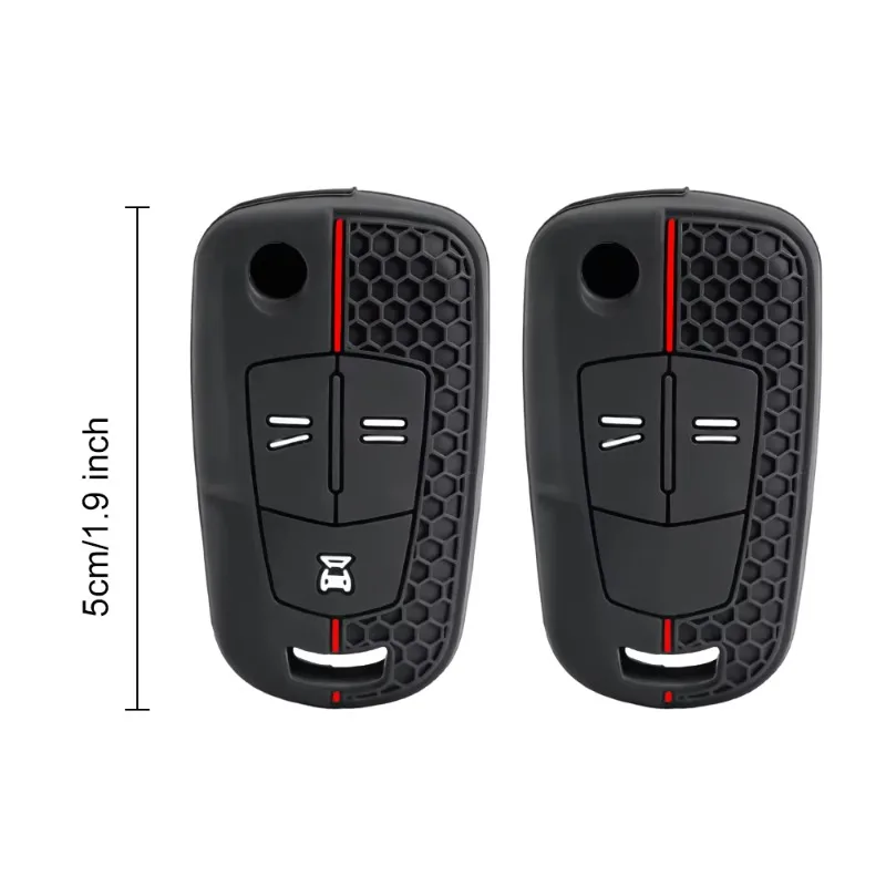 2 Buttons Silicone Remote Key Case Shell For Vauxhall Opel Corsa Astra Vectra Signum H Vectra Car Key Cover Accessories 키케이스