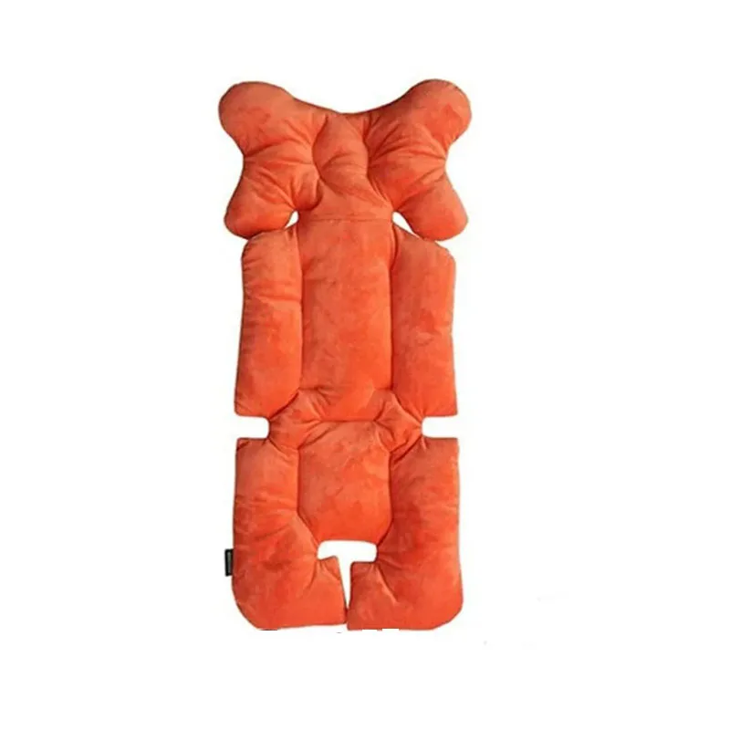 Four Season Baby Stroller Cushion Soft Children Pushchair Seat Cushion Solid Color Kids Stroller Seat Pads Stroller Accessories