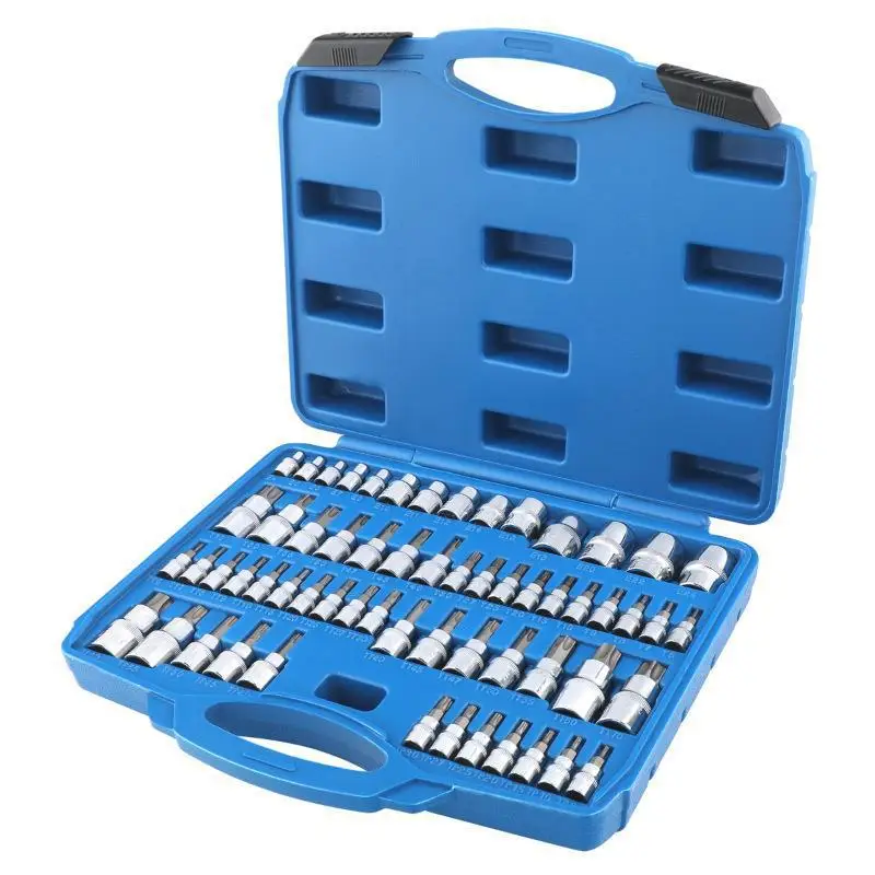 32/60Pcs Hexagon Socket Set Chrome Vanadium Steel Screwdriver Sleeve Multifunctional Tool Kit Home Workshop Hand Repair Tool