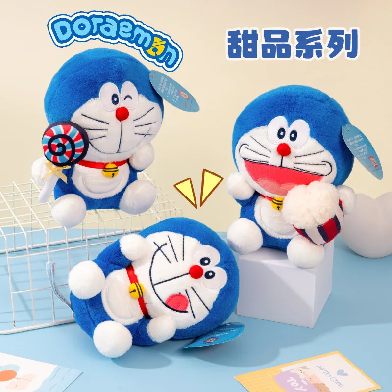 AOGER 22cm Doraemon Plush Kawaii Stuffed Doll Toy Soft Animal Plush Doll Anime Figures Doraemon Dolls Birthday Gifts