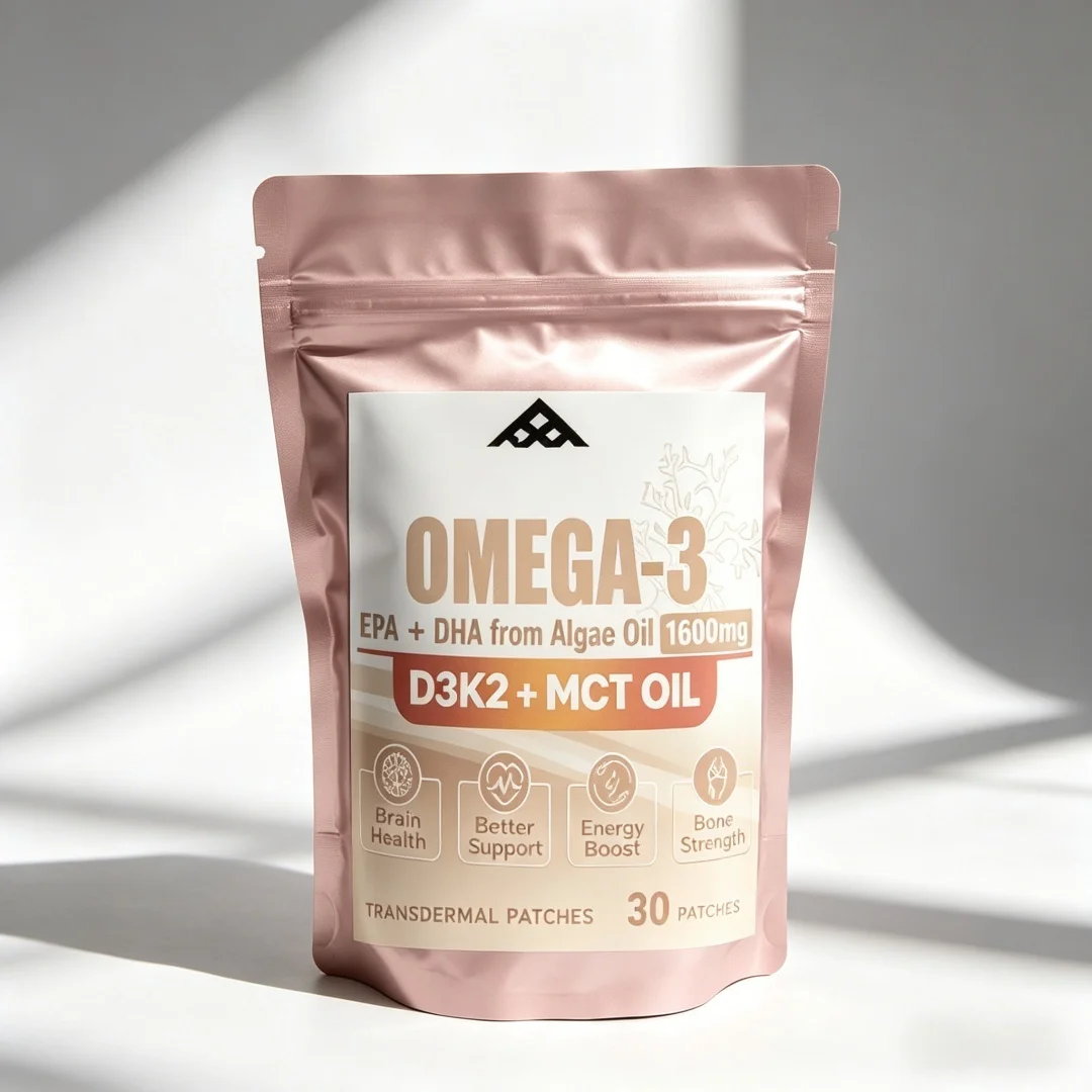 Omega 3 Fish Oil - 30개 패치형 오메가3 피쉬 오일 경피