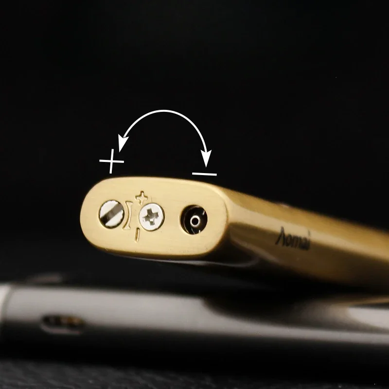 Mini Metal Windproof Tungsten Wire Ignition Jet Flame Turbo Butane Gas Torch Lighter Visible Transom Portable Cigar Lighter - Image 4