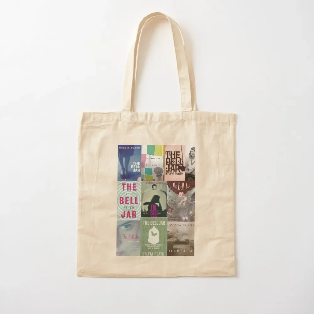 

sylvia plath the bell jar design Tote Bag Shopper handbag shopper bag woman hand bag shopping cart bags