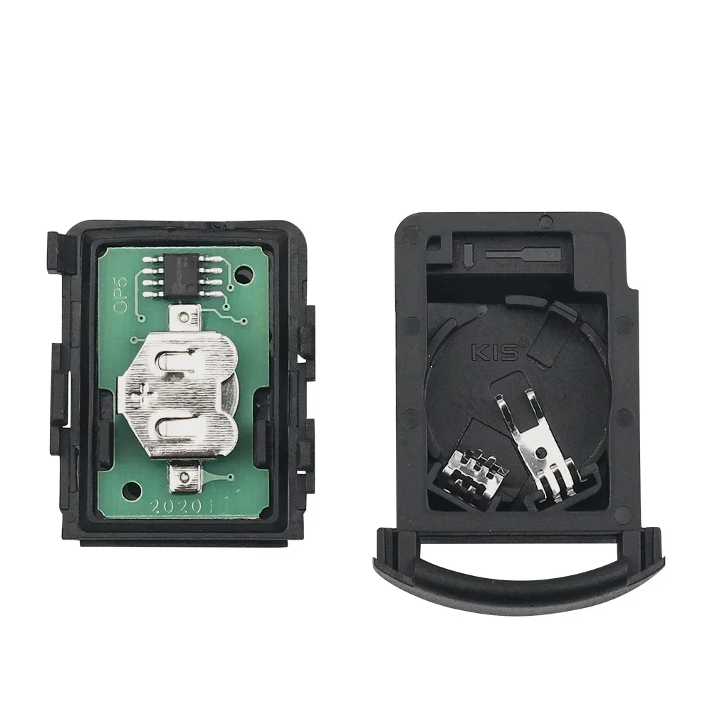 KEYYOU Remote Key 433Mhz For Opel Vauxhall Corsa C Combo TIGRA B MERIVA 2001-2004 5WK48668 2 Buttons