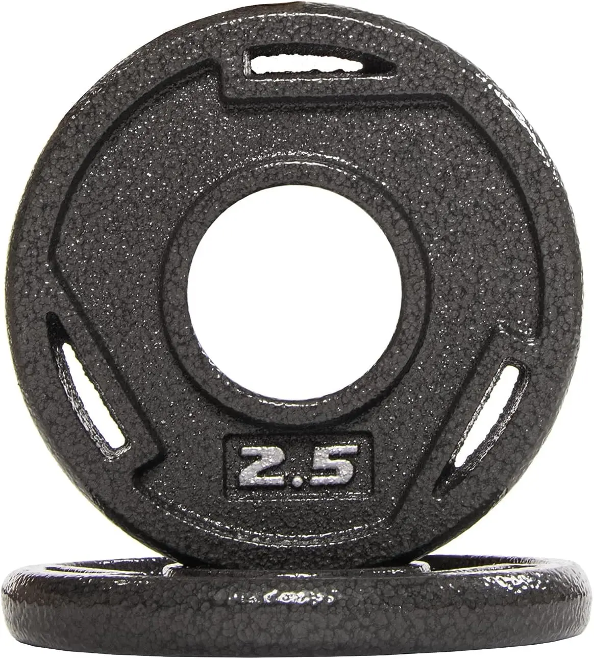 Cast Iron Weight Plates for Strength Training, Olympic or Standard Sizes, Multiple Weights