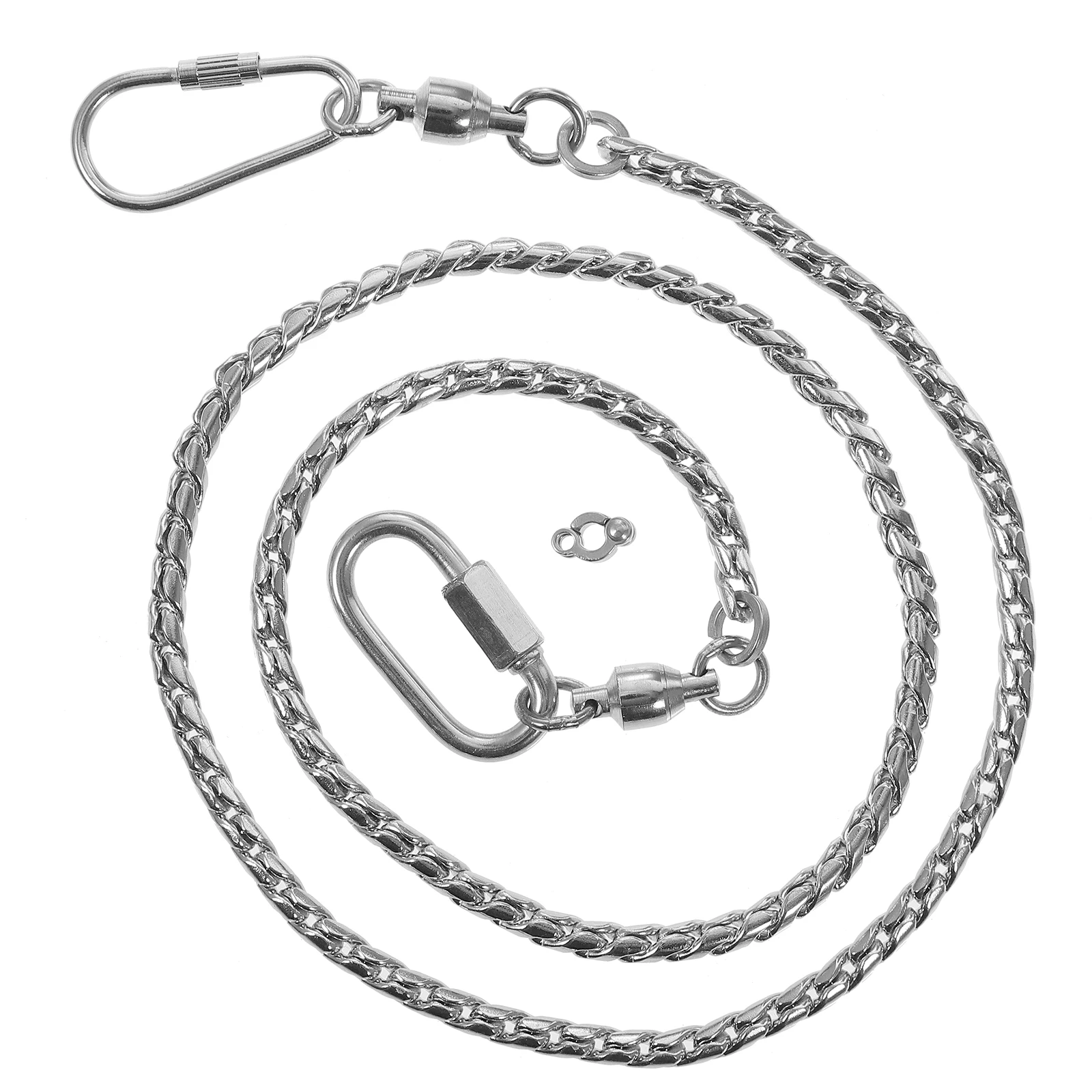 

Stainless Steel Birds Foot Chain Durable Parrot Anklet Bird Cage Accessories Pet Leash Pigeons Leg Ring For Cockatiels Peony