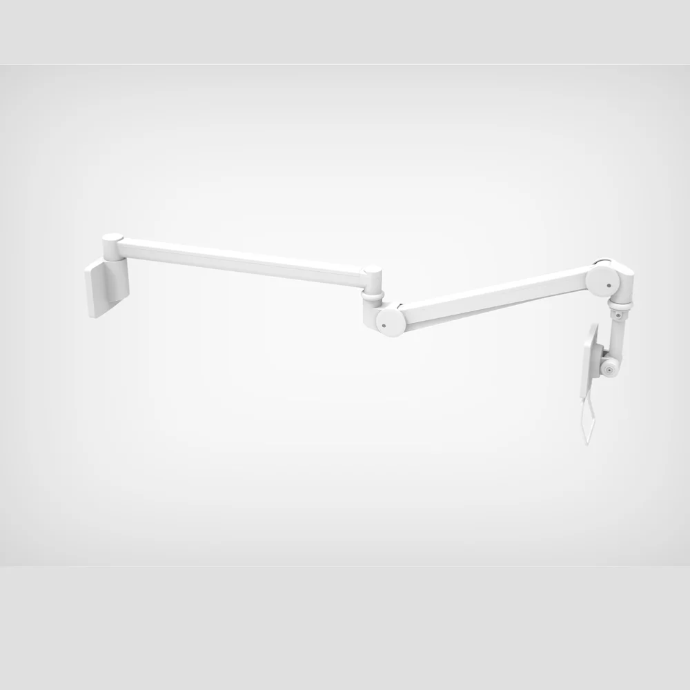 LCD/TV Medical Monitor and Tablet Arm  Healthcare Tablet Arm Height Adjustable Wall Mount Medical Monitor Arm