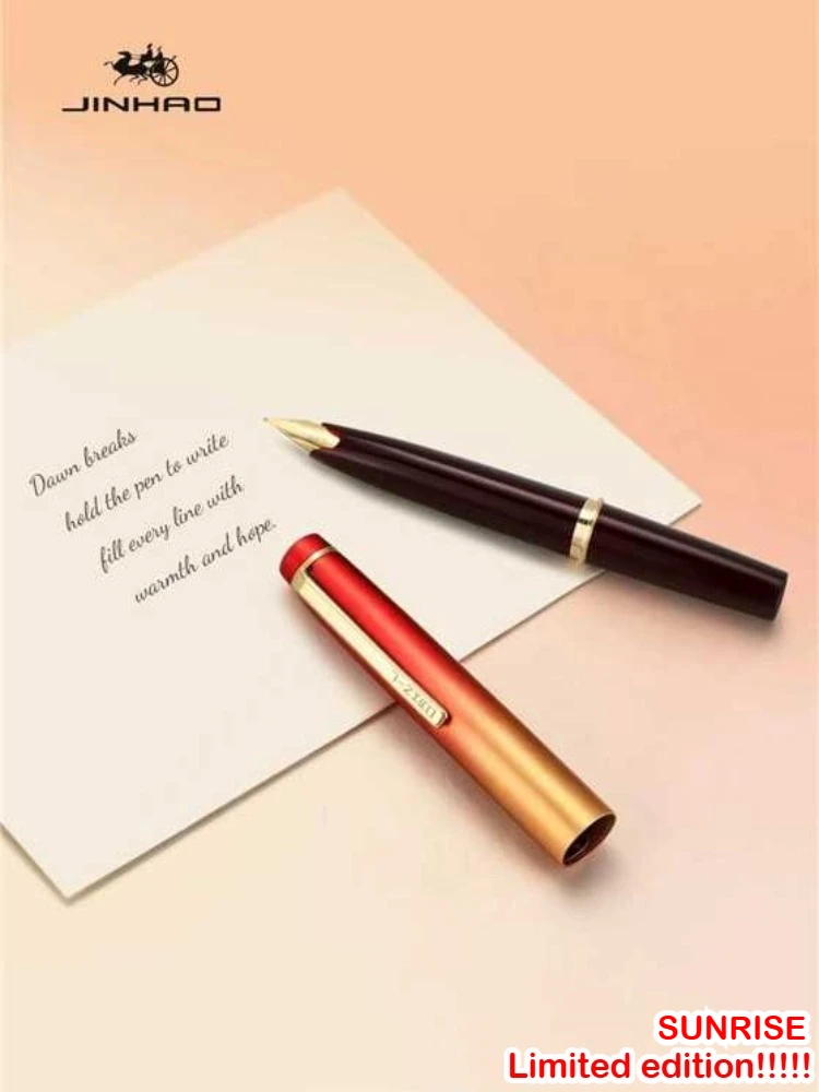 JINHAO 59 Fountain Pen EF F Hooded Nib Fountain Pens Luxury Elegant Pens Writing PK 80 School Office Supplies Stationery