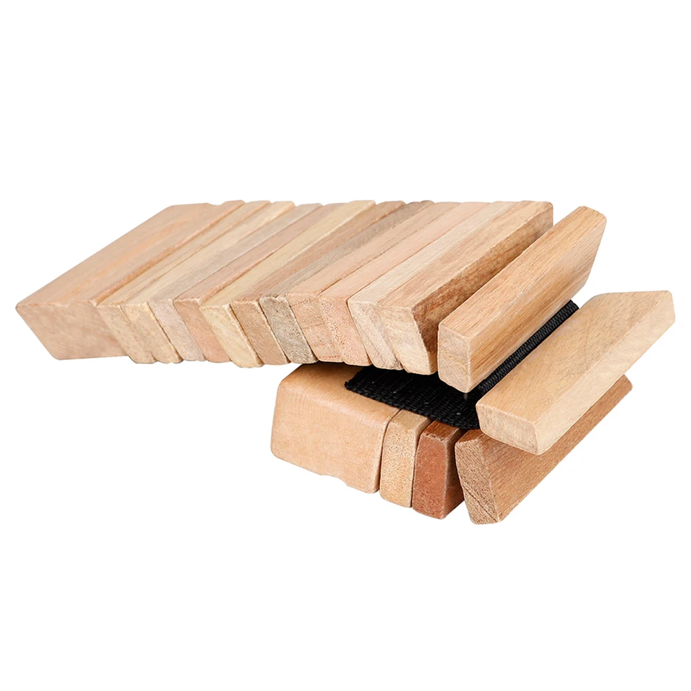 

Wood Clapper Instrument for Kids Baby Toddler Early Education Toy Wood Percussion H held Coffee Cognitive Toy Color