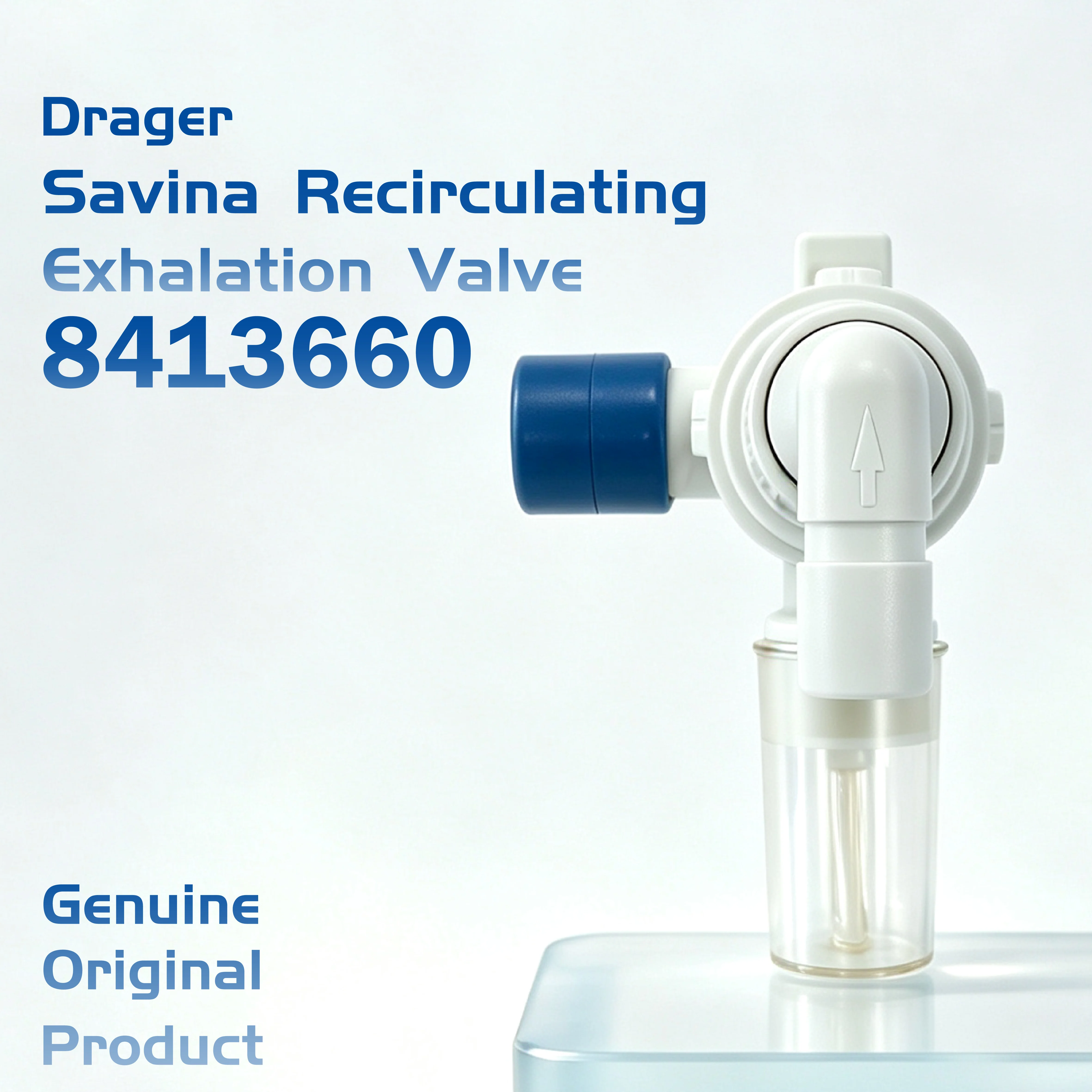 New Original Reusable Expiratory Valve (Savina)  - Draeger 8413660