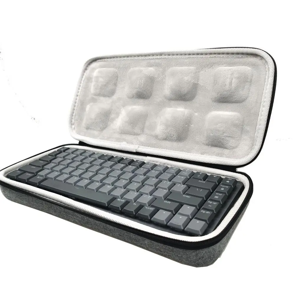 

Hard Shell Carrying Case Shockproof Dustproof Bag Compatible For Logi tech Mx Mechanical /mx Mechanical Mini Keyboard