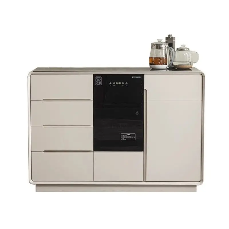 

Fully automatic smart tea bar machine, new desktop with disinfection, integrated household dining side cabinet