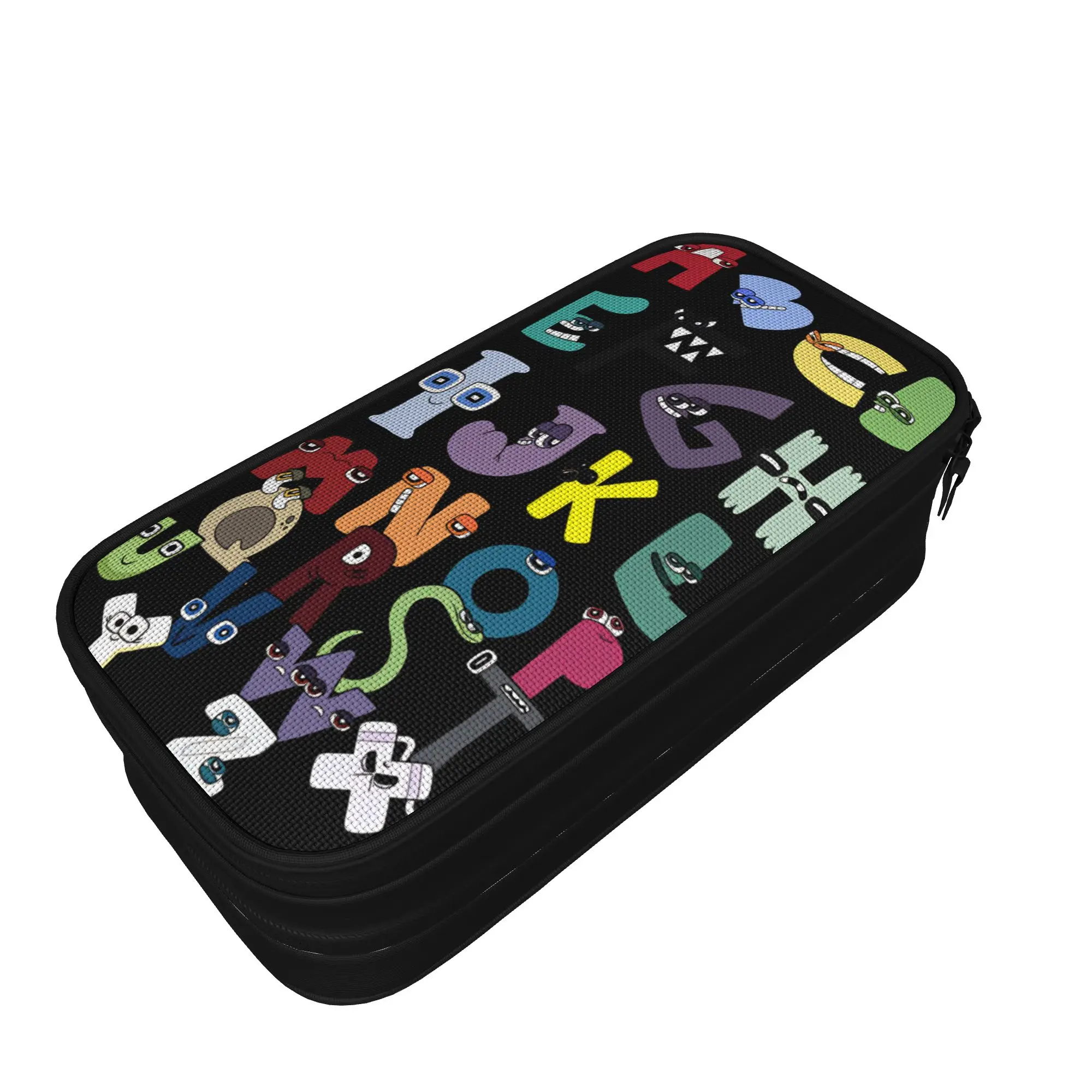 Alphabet Lores  Pencil Case  Kids Lovely Pencil Box Custom DIY School Pencil Cases Stationery Organizer Birthday Present