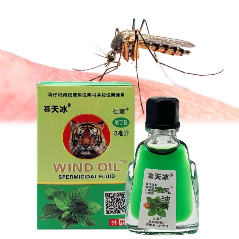 Tiger Balm Fengyoujing For Headache Sickness Dizziness Medicinal Oil Motion Sickness Refreshing Mosquito Bites Pain Essence Oil