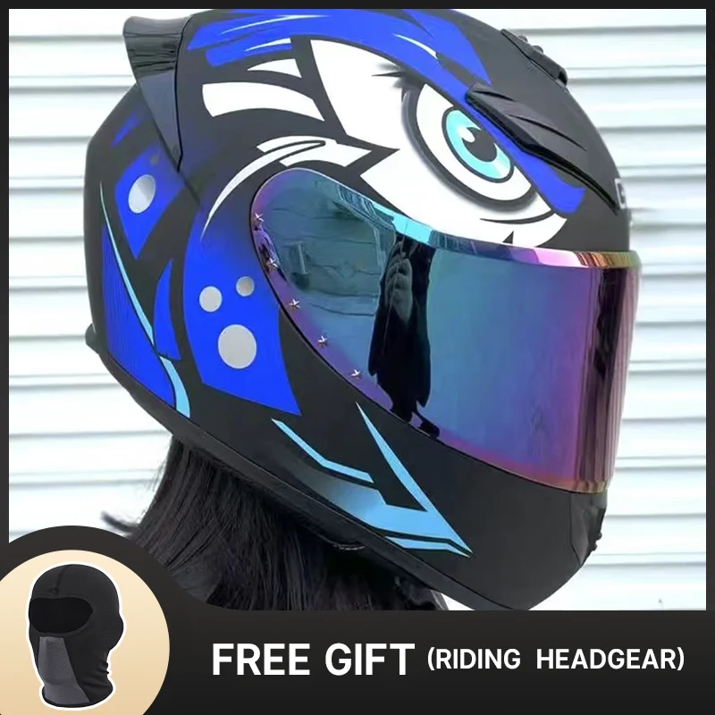 

Women Men Riding Motocross Helmet Outdoor Sport Accessories Off-road Cycling Helmets Full Face Mountain Road Bike Safety Helmets