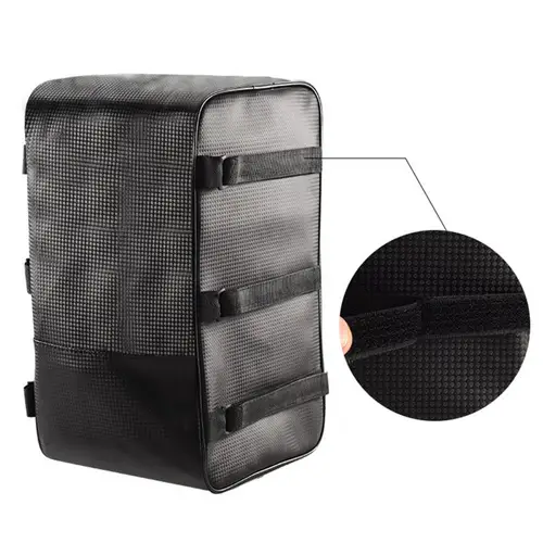 Imagen 2 del producto Bolsa de asiento trasero para bicicleta, portaequipajes para bicicleta de montaña, MTB, bolsas traseras de viaje impermeables, accesorios de almacenamiento