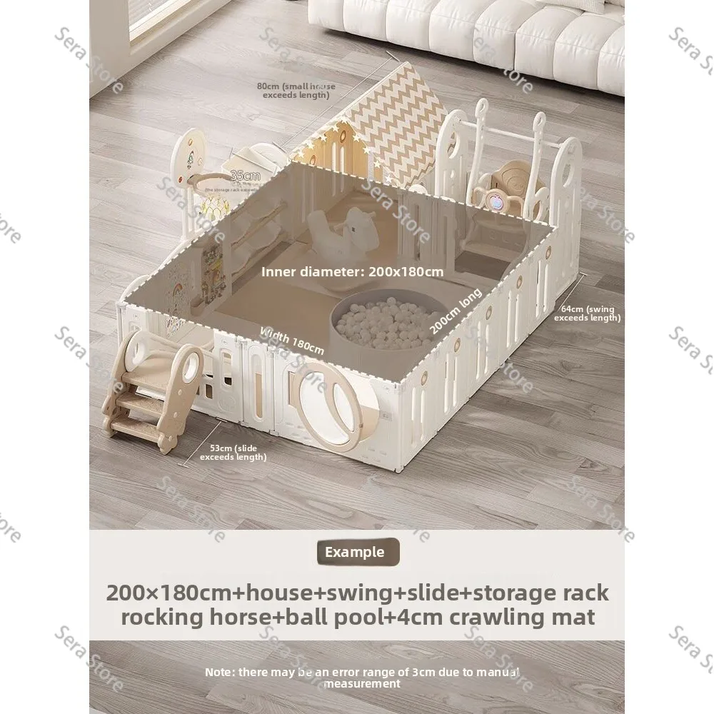 Protective Grating Ground Indoor Home Protective Grating Crawling Mat