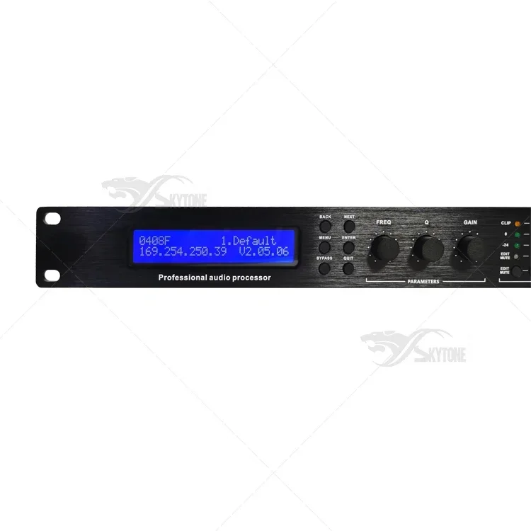 

15-Bands EQ 4 Inputs 8 Outputs DSP Professional Audio Processor Digital Audio Processor
