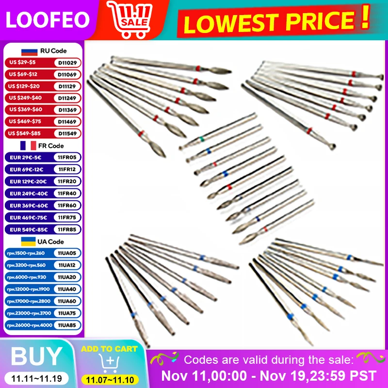 

8 шт. Алмазная фреза для маникюрного набора, сверла для ногтей, биты-аксессуары, насадки для маникюрных резаков, педикюра, Шлифовальная Пилка Для Ногтей