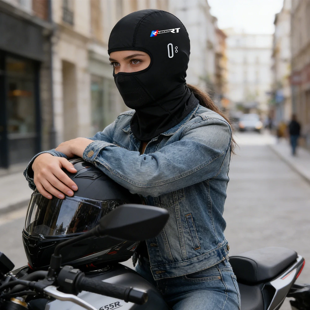 For BMW R1200RT R1300RT R 1300 RT 2021-2026 Motorcycle Balaclava Summer UV Protection Glasses Face Breathable Hole Winter Warm