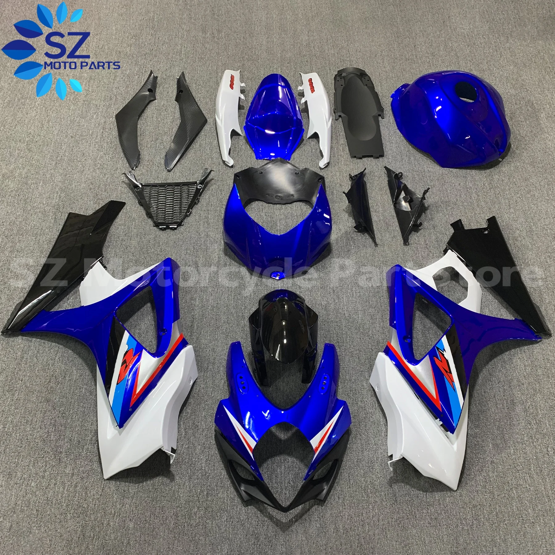 

Высококачественный комплект обтекателей для мотоцикла для SUZUKI GSXR1000 K7 2007 2008 GSX-R 1000 07 08, комплект красочных кузовных работ впрыска
