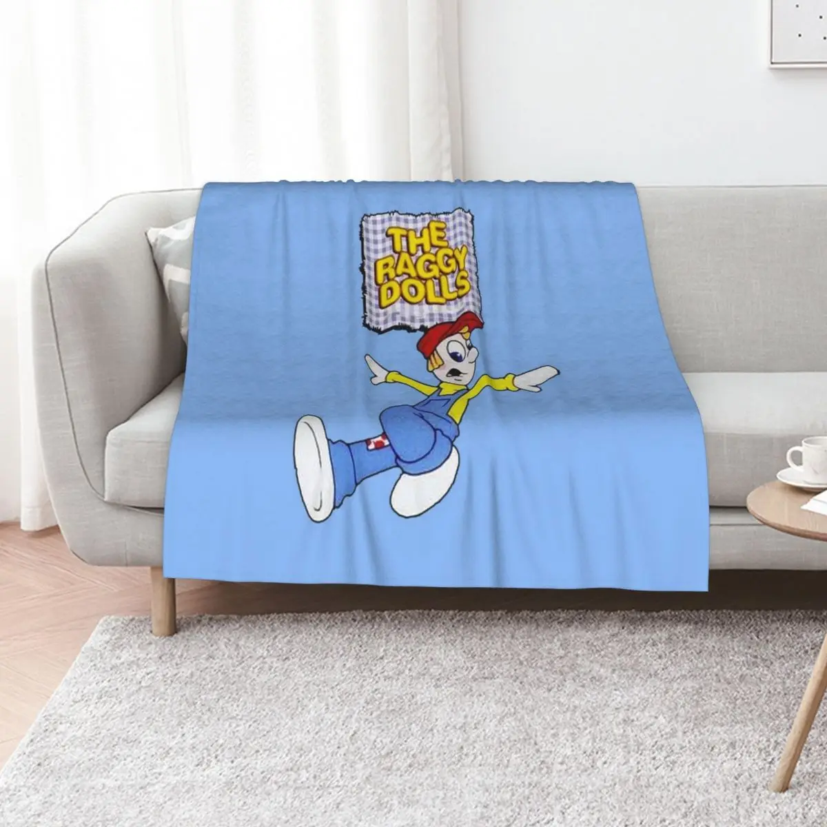 Claude The Raggy Dolls Throw Blanket Cute Plaid Nap Hairys Beach Comforter For Baby Blankets