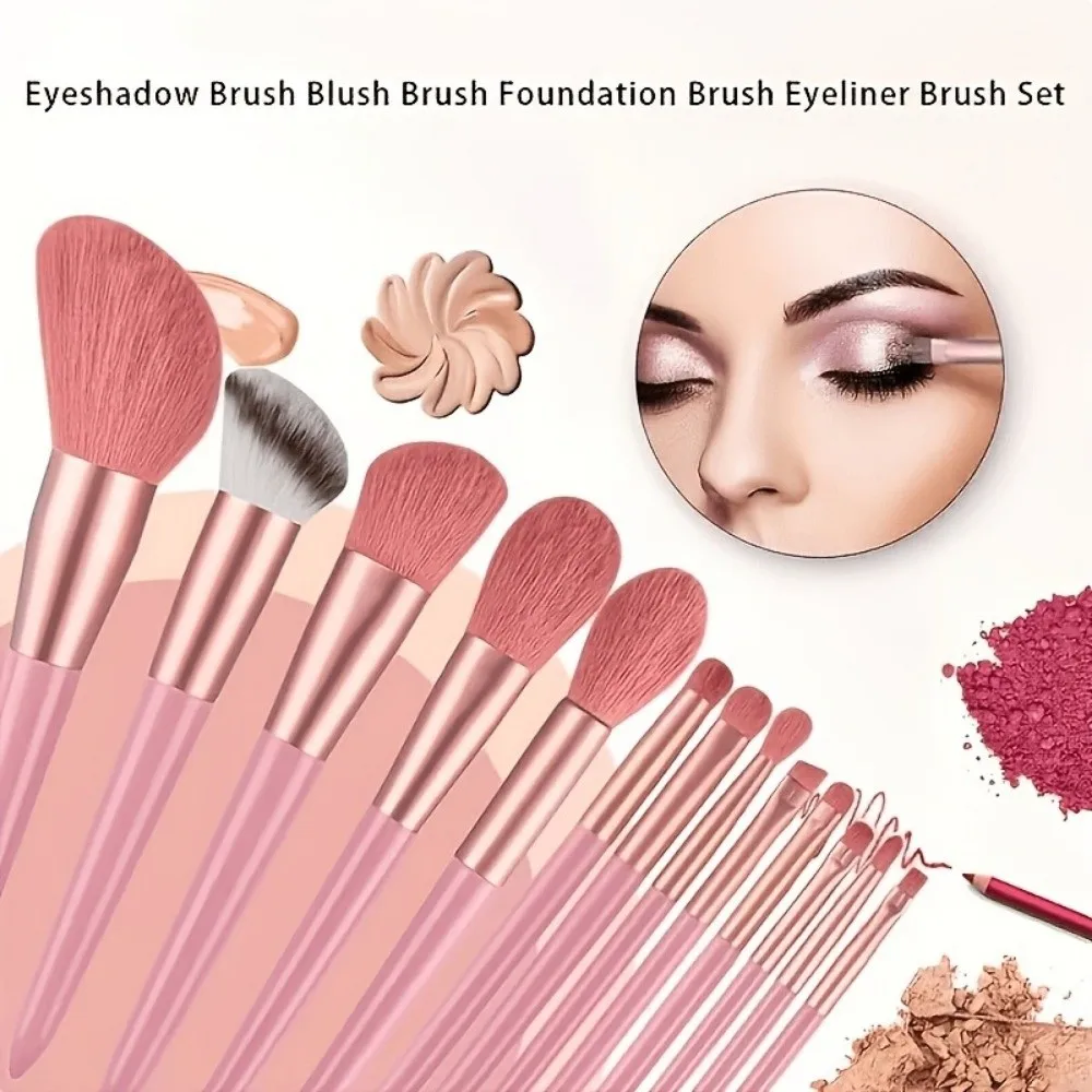 33pcs Soft Bristles Makeup Brush Set High Quality Fluffy Professional Makeup Brushes Complete Set for Beginners Contour Brush