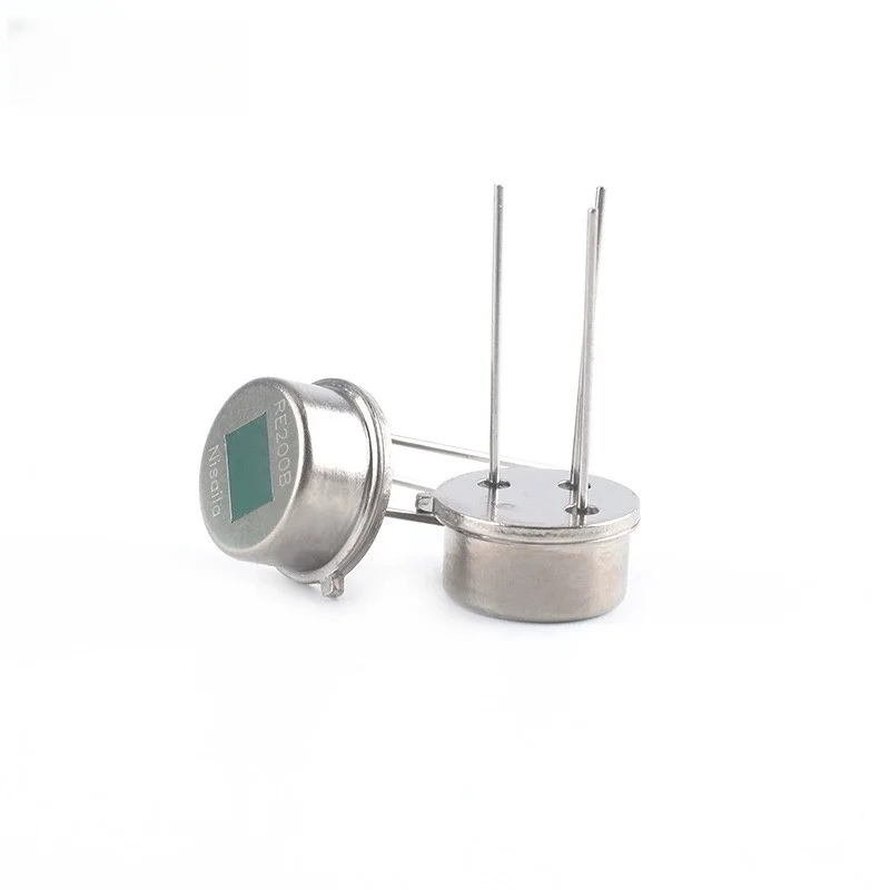 2PCS Human Body Infrared Pyroelectric Sensor RE200B-P Brand New Original PIR Human Body Sensing Switch/Probe