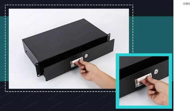 2U Engineering Computer Room Cabinet Drawer, Network Cabinet Drawer, Microphone Flight Case, ABS Box Drawer