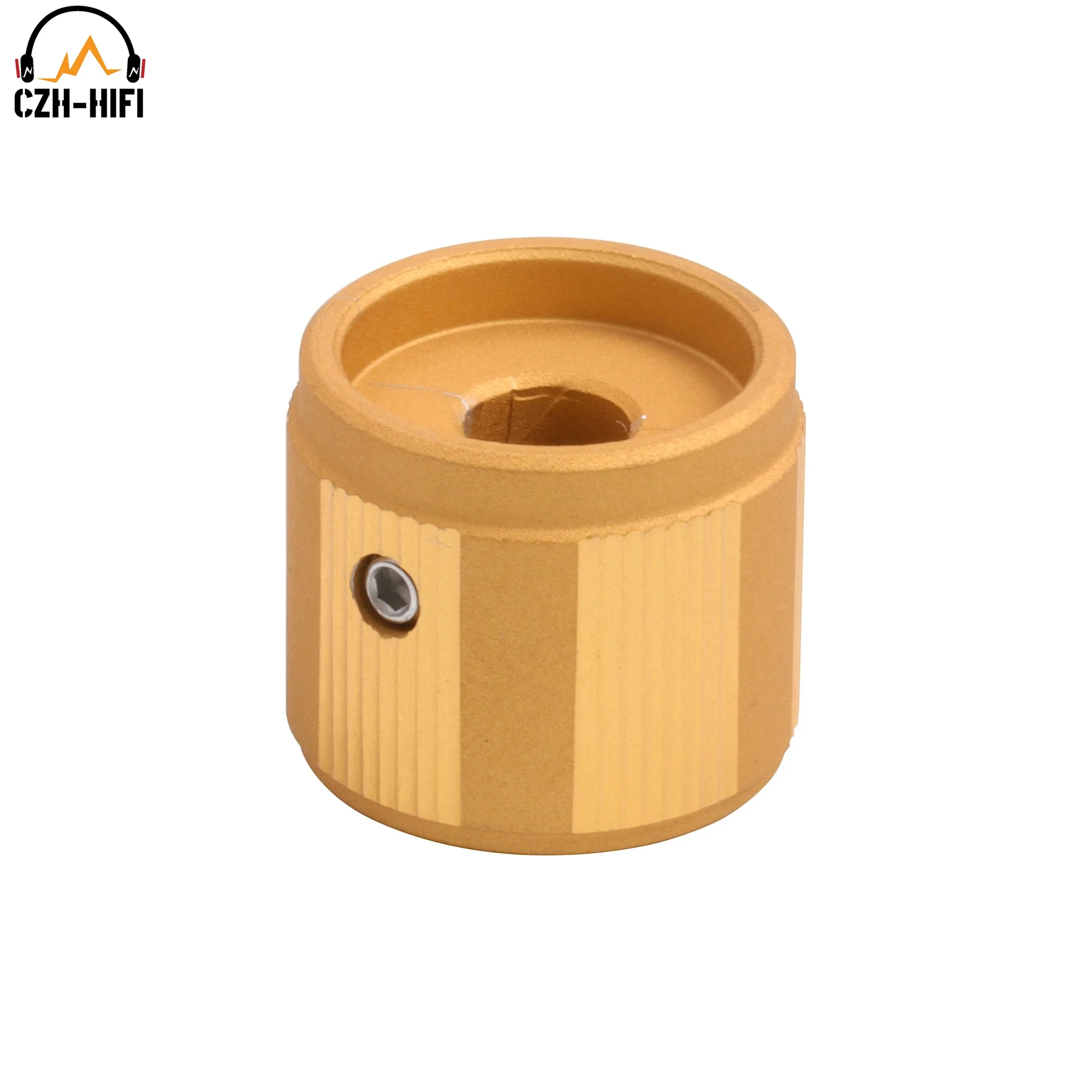 Botón de perilla de potenciómetro de aluminio sólido mecanizado CNC Mini, tapa de botón para Pedal de efecto de amplificador de guitarra, DAC, CD, Subwoofer, Radio Volum, 19mm, 1 unidad