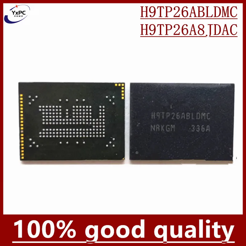 

H9TP26ABLDMC H9TP26A8JDAC 32G BGA186 EMCP 32GB Flash Memory IC Chipset With Balls