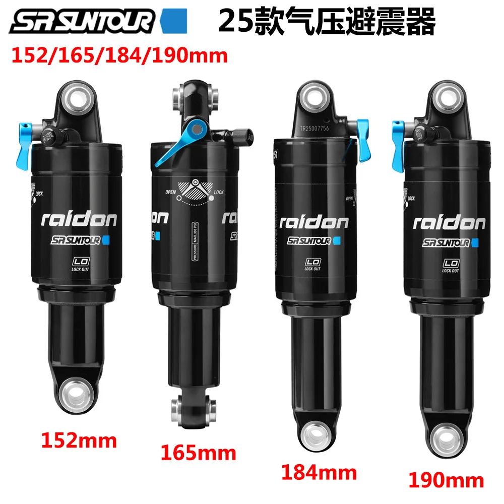 

Sr Suntour Xc Pneumatic Rear Shock, Air Pressure Rear Damper For Mtb Soft Tail Xc Off-Road Cycling Upgrade Parts