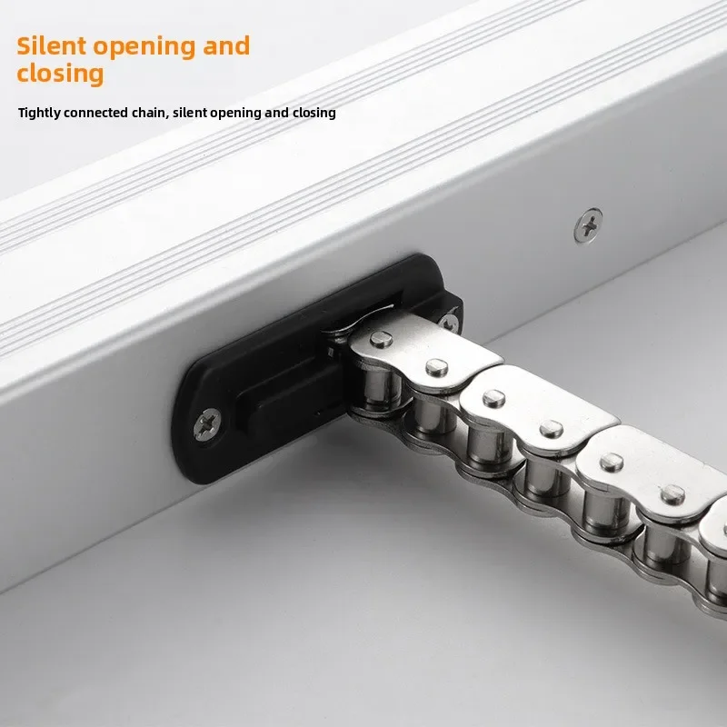 Intelligent electric window opener, chain window opener, automatic remote control switch for fire protection