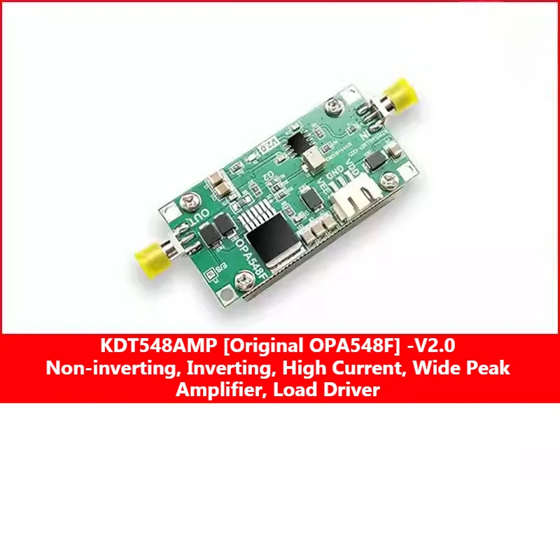 OPA548F Amplifier Module, High Peak, AC Signal, Piezoelectric Ceramic, Galvanometer Drive Motor Driver KDT548AMP-005