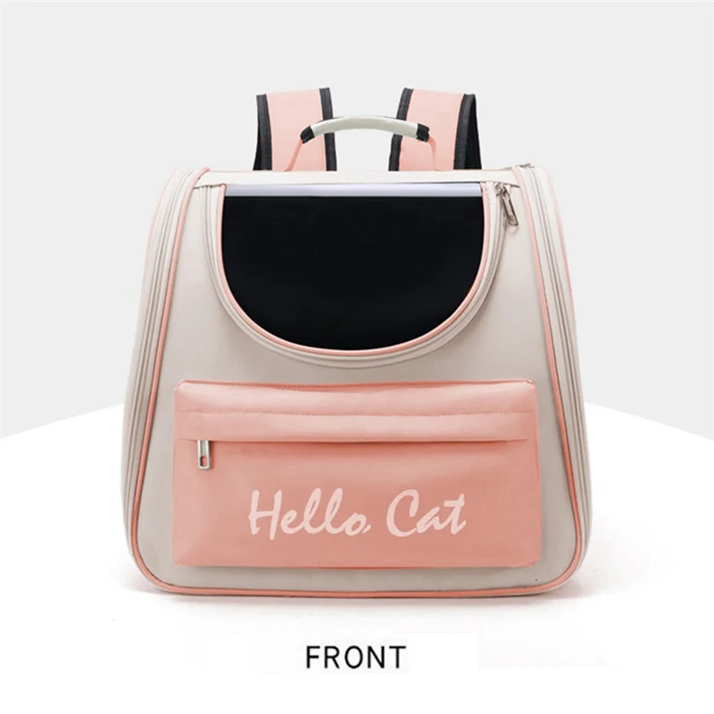 

A36T-Large-Capacity Pet Supplies, Cat Out Portable Space Bag, Sun-Proof Breathable Pet Bag