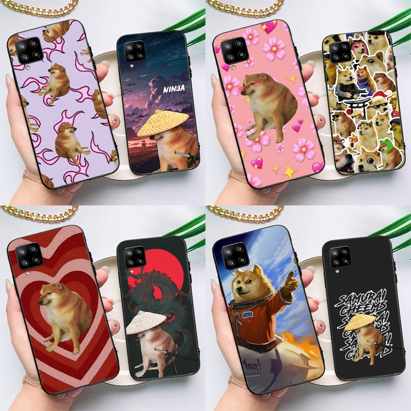 Doge Dog Cheems Meme Case For Samsung Galaxy A54 A34 A13 A23 A33 A53 A73 A12 A22 A32 A52 A51 A71 A14 Cover