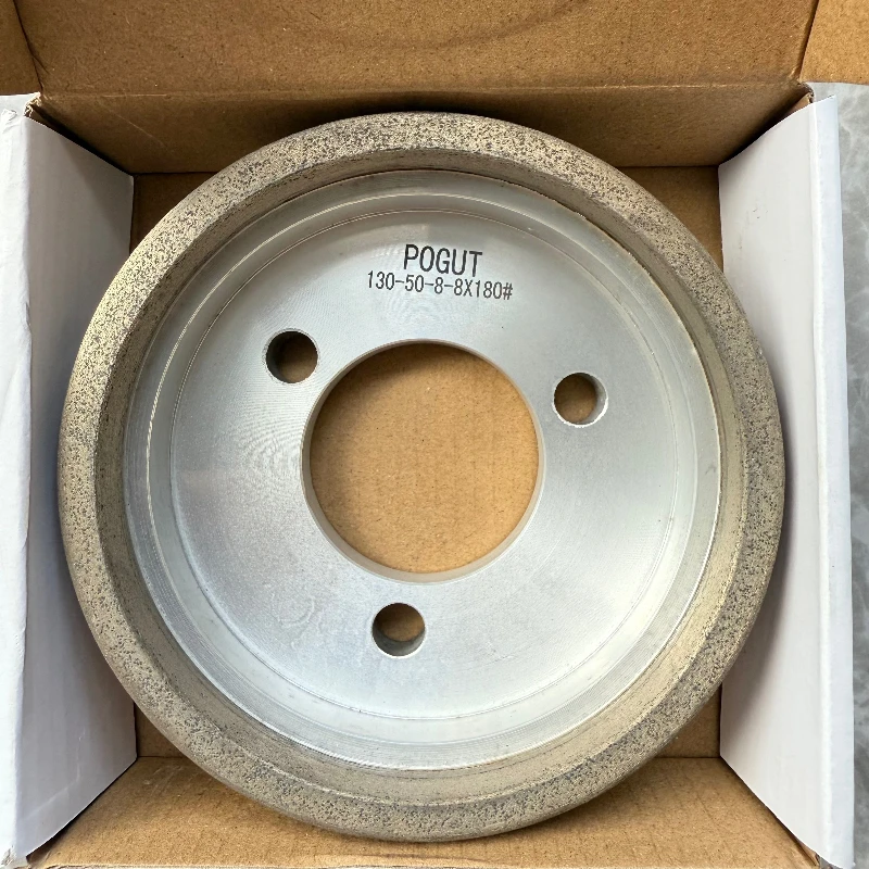 

Алмазный шлифовальный круг 150/130*8*8 мм, абразивный полировальный круг для станка для кромки стеклянной плитки