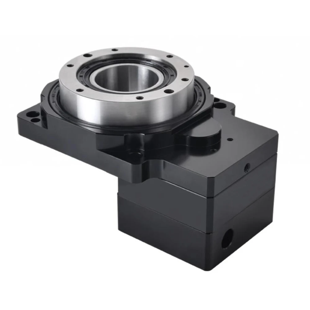 Hollow Rotating Platform Gear Motor Stepping Electric Indexing Plate Index Table Crossed Roller Bearings