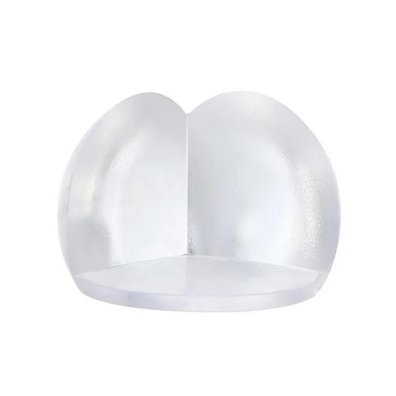 10Pcs/lot transparent anti-collision angle thickened table corner protection angle silicone protective cover