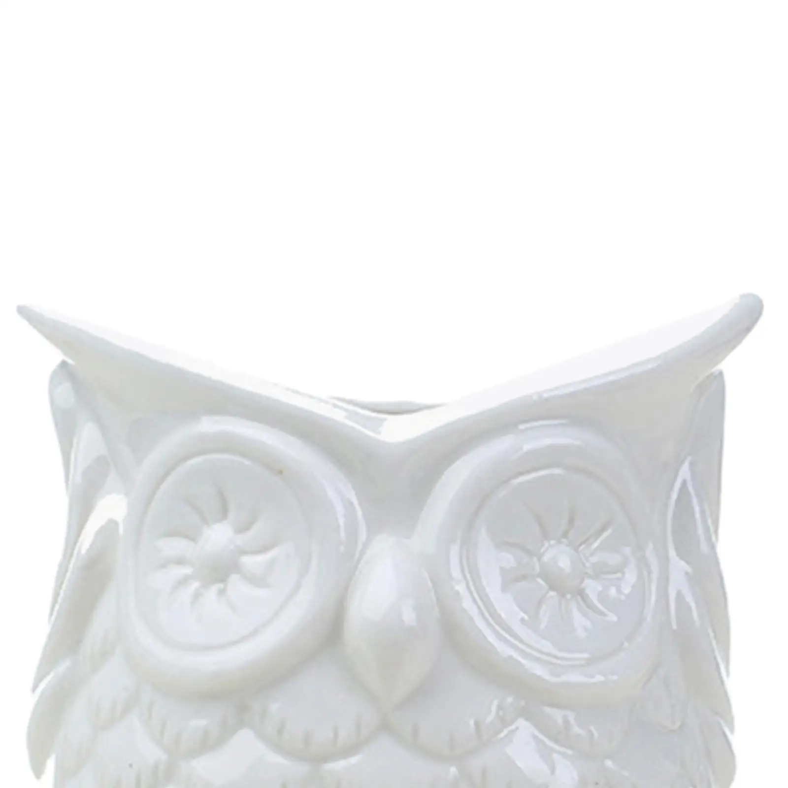 Flowerpot Owl Shape Japanese Style Home Decoration Owl Planter Indoor Plant Pot Bonsai Pot for Shelf Home Balcony Garden Office