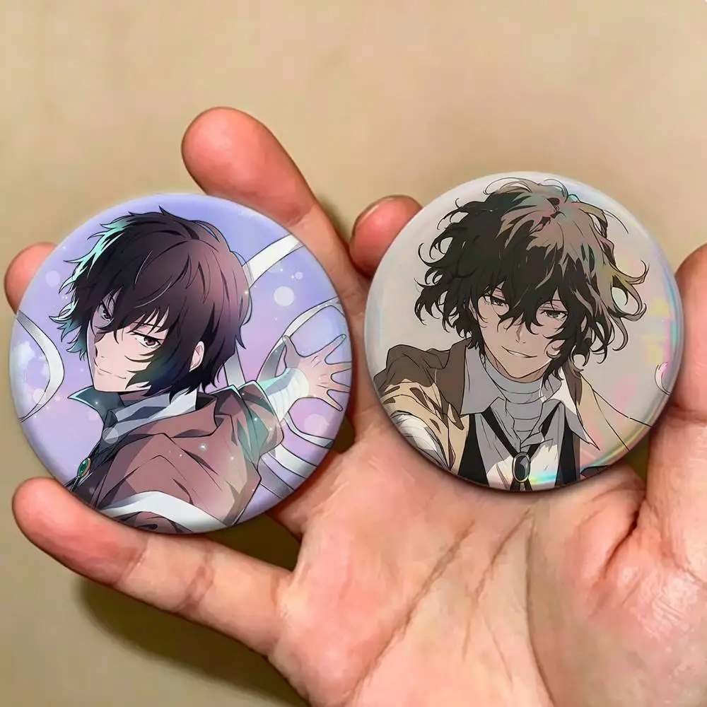 Dark Aesthetic D-Dazai Osamu  Badges Creative Tinplate Button PinsBrooch Badge Clothes Backpack