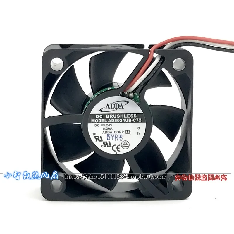 الأصلي AD5024UB-C72 24V 0.20A 5020 50*50*20 مللي متر جديد مروحة التبريد المبرد #4