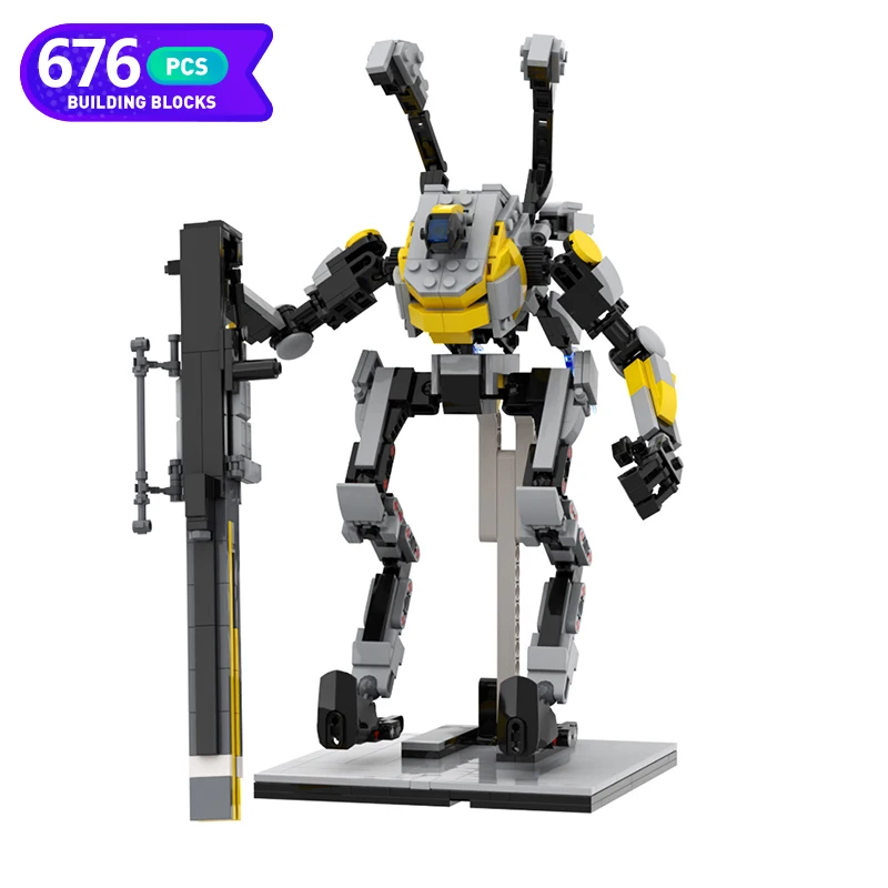 

Конструктор MOC, серия «Титан», робот Mecha, Northstar Prime, сборная модель, военное оружие, игрушка, детский подарок