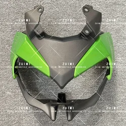 Headlight Fairing Upper Nose Hood Shroud Cover Front Turn Signal Bracket Lower Panel Fit For Kawasaki Z650 2020 2021 2022