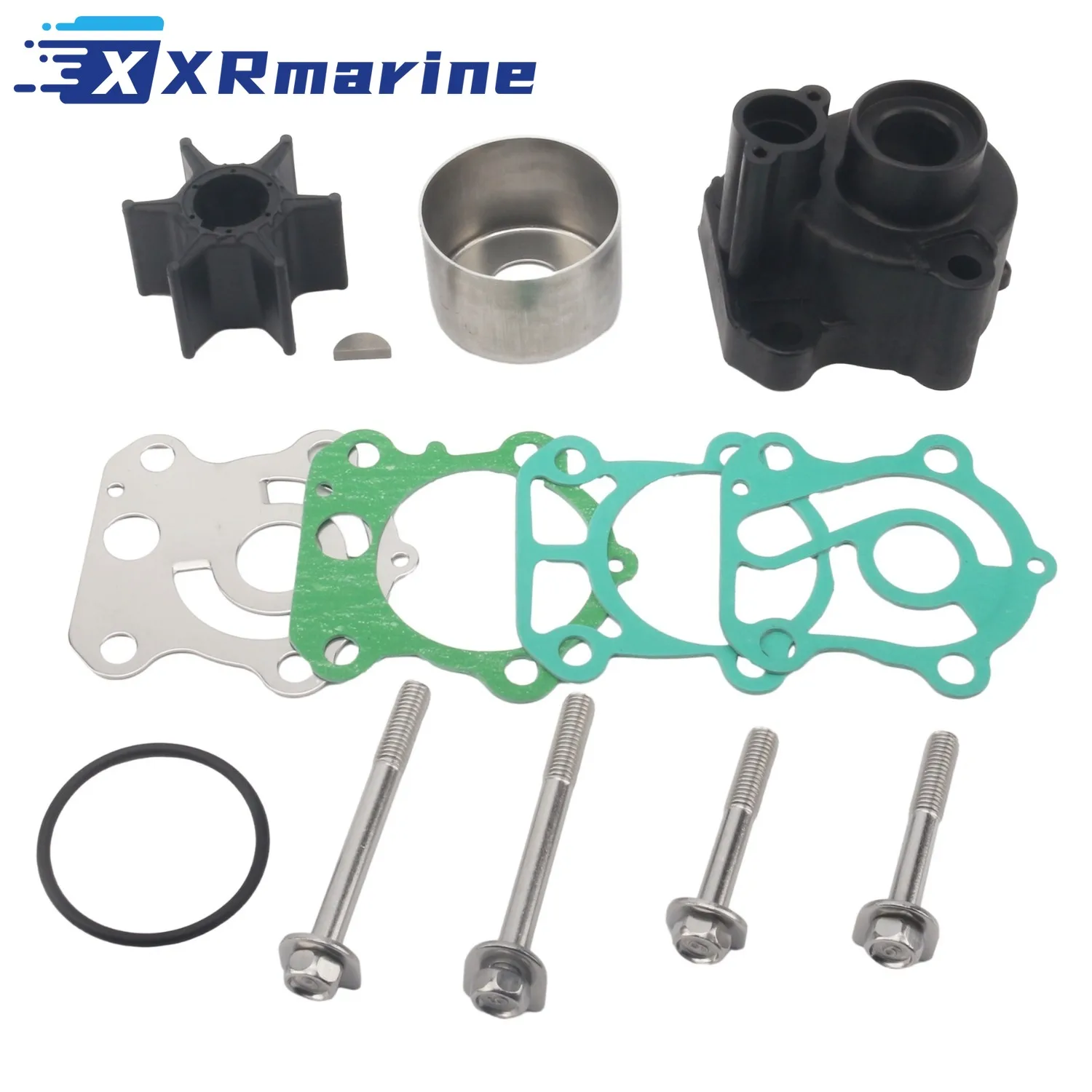 67F-W0078 Kit girante pompa acqua con alloggiamento per motore fuoribordo Yamaha 4 tempi 75 80 90 100 HP Sistemi di raffreddamento 67F-W0078-00